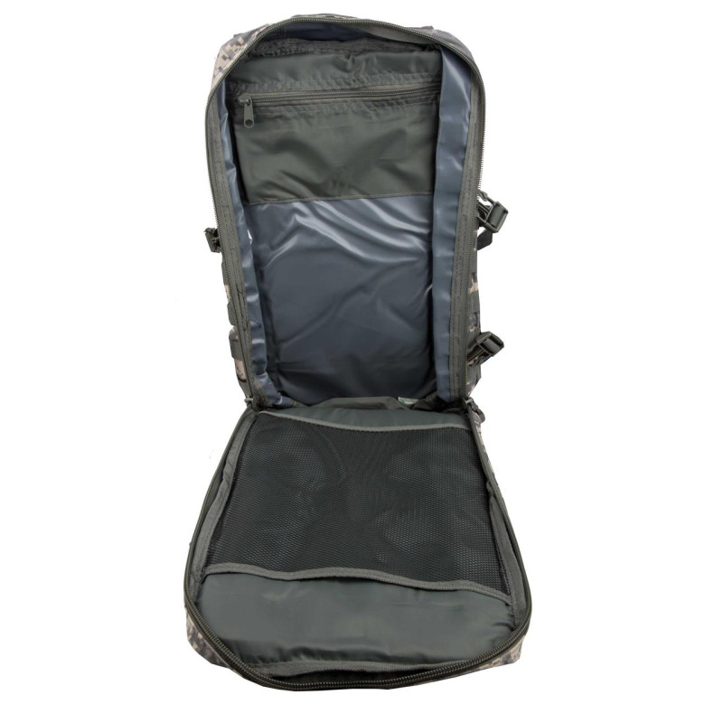 Рюкзак Mil-Tec тактичний ПІКСЕЛЬ, 36л MOLLE, US Asault Pack II AT-digital (Розмер В51 х Ш29 Г28 см)