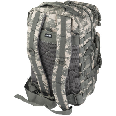 Рюкзак Mil-Tec тактичний ПІКСЕЛЬ, 36л MOLLE, US Asault Pack II AT-digital (Розмер В51 х Ш29 Г28 см)